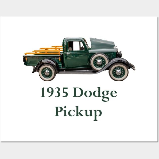 1935 Dodge Pickup Wall Art by mtbearded1